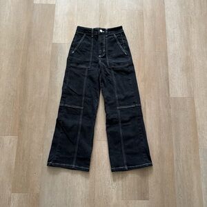 Rails Getty Crop High Rise Chopped Wide Leg pant